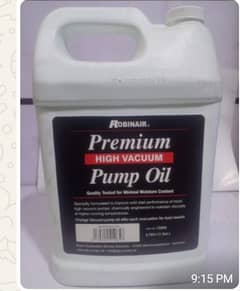 vaccum pump oil