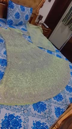bridal maxi with jewellery