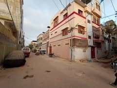 CORNER West open 80 Yards House on 40 feet Road for SALE, ground+2 RCC, in NORTH Karachi sector 5C2. .