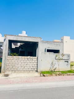 Kohistan Enclave 5 Marla Grey Structure Single Story House For Sale With Basement.