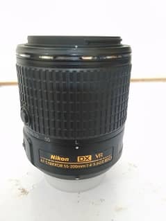 Nikon 55 200. mm Lens good condition 10.9