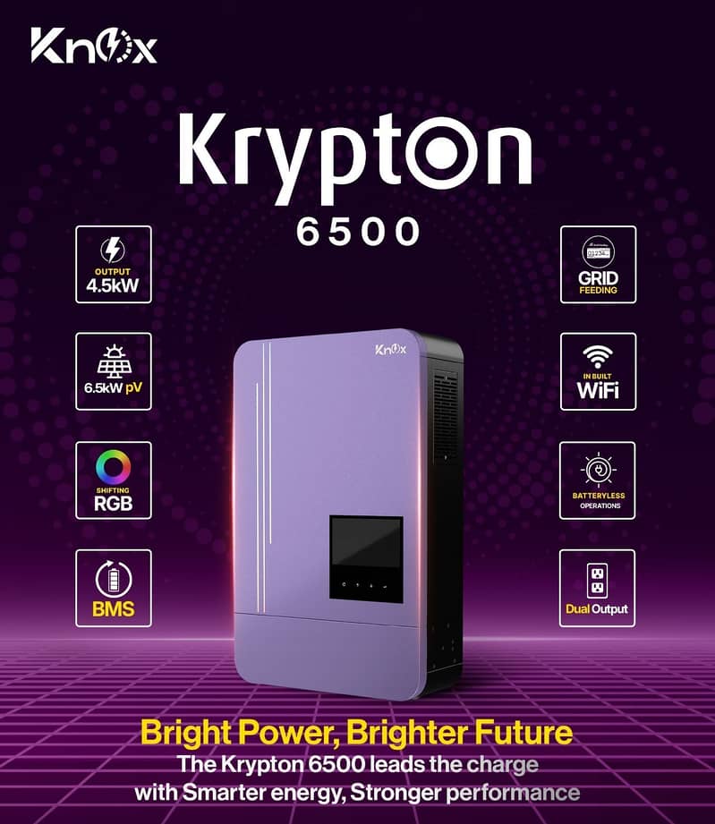 Knox Krypton inverter/4KW,4.5KW,6.2KW,6.5KW solar inverters/ 2