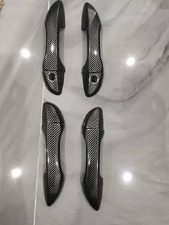 Carbon fibre door handles corolla 20115-24