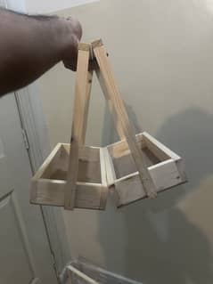 Handmade Wooden Baskets