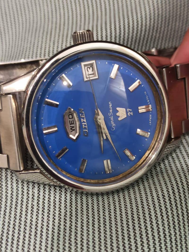 Citizen crystal 7 president Automatic watch original japan 5