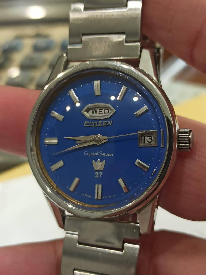 Citizen crystal 7 president Automatic watch original japan 6