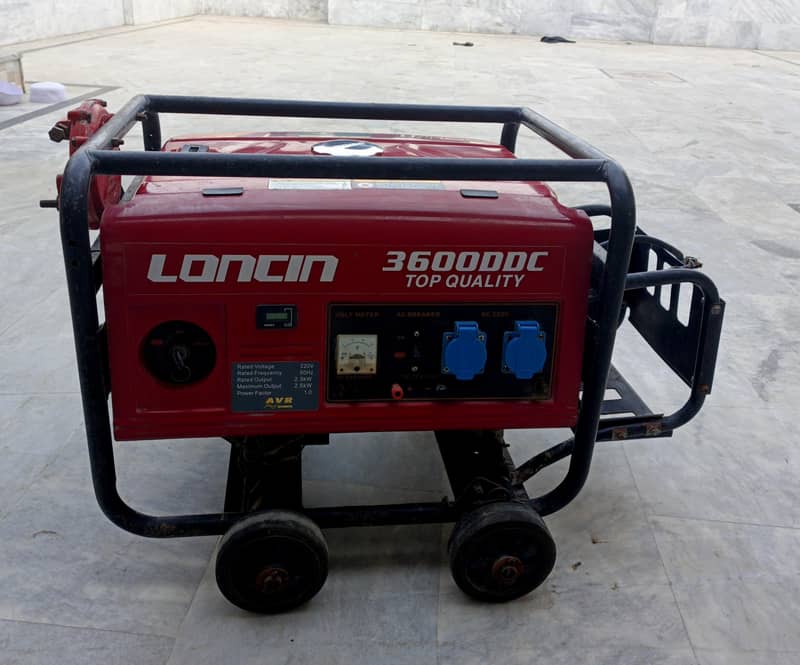 Generator Loncin 3600DDC portable generator 0