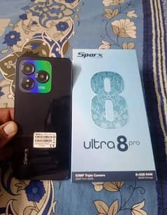 sparx ultra 8 pro 8/256 complete box exchange possible