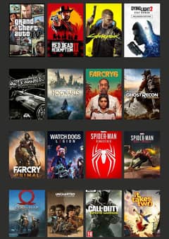 HIGH END PC GAMES (250RS)