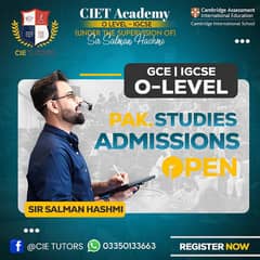 Sir Salman Hashmi notes