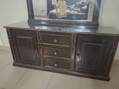 wooden dressing table
