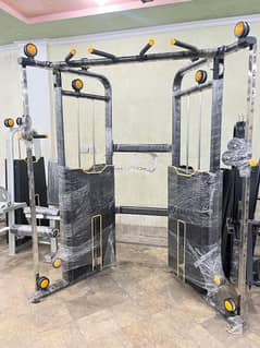 FUNCTIONAL TRAINER / COMPLETE GYM EQUIPMENTS / DUMBELLS / PLATES / ROD