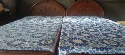 used single bed set 8/10 condition without mattress