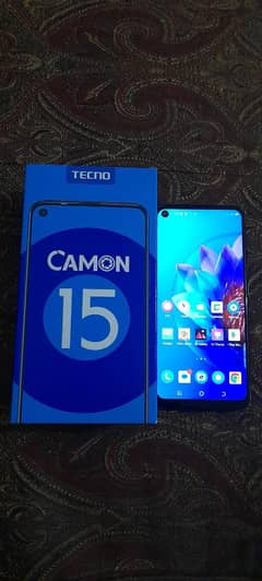 Tecno camon 15 4 64  call 0334 8977842