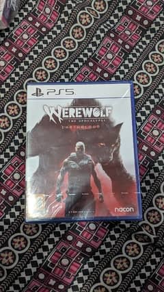 PS5 Werewolf Apocalypse Earthblood Brand New Pin pack 03269669996