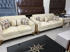 Brand new complete six seaters sofa set