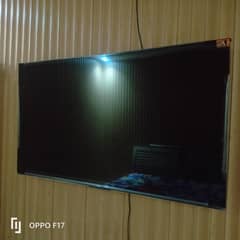 TCL brand 55 inches ifew months used with warranty card.
