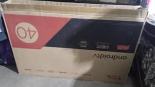 TCL android LED 40 inch for sale