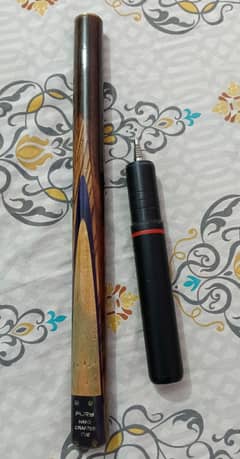 Imported snooker cue. Company name Fury. Hand Craft snooker cue.