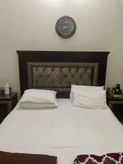 Chinioti style bed with tables and dressing table