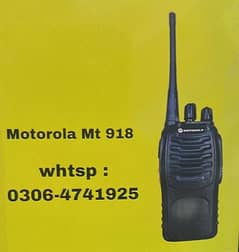 Motorola Mt 918 Walkie talkie Pair