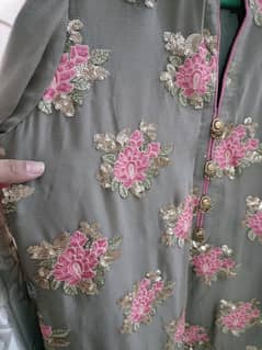 3 pc fancy suit. . . . thread work+sequenece