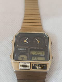 Citizen Ana digi Temp Watch