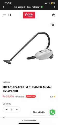 Vaccum cleaner (brand new)