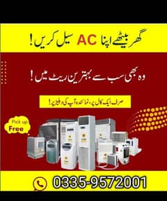 Ac Sale/Ac Purchase/Dc inverter Ac/split Ac/window Ac /Ac sale puchas