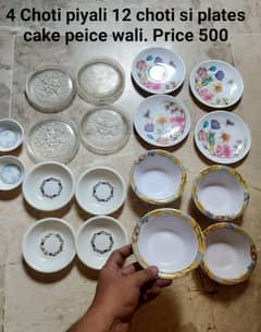 Plastic items used