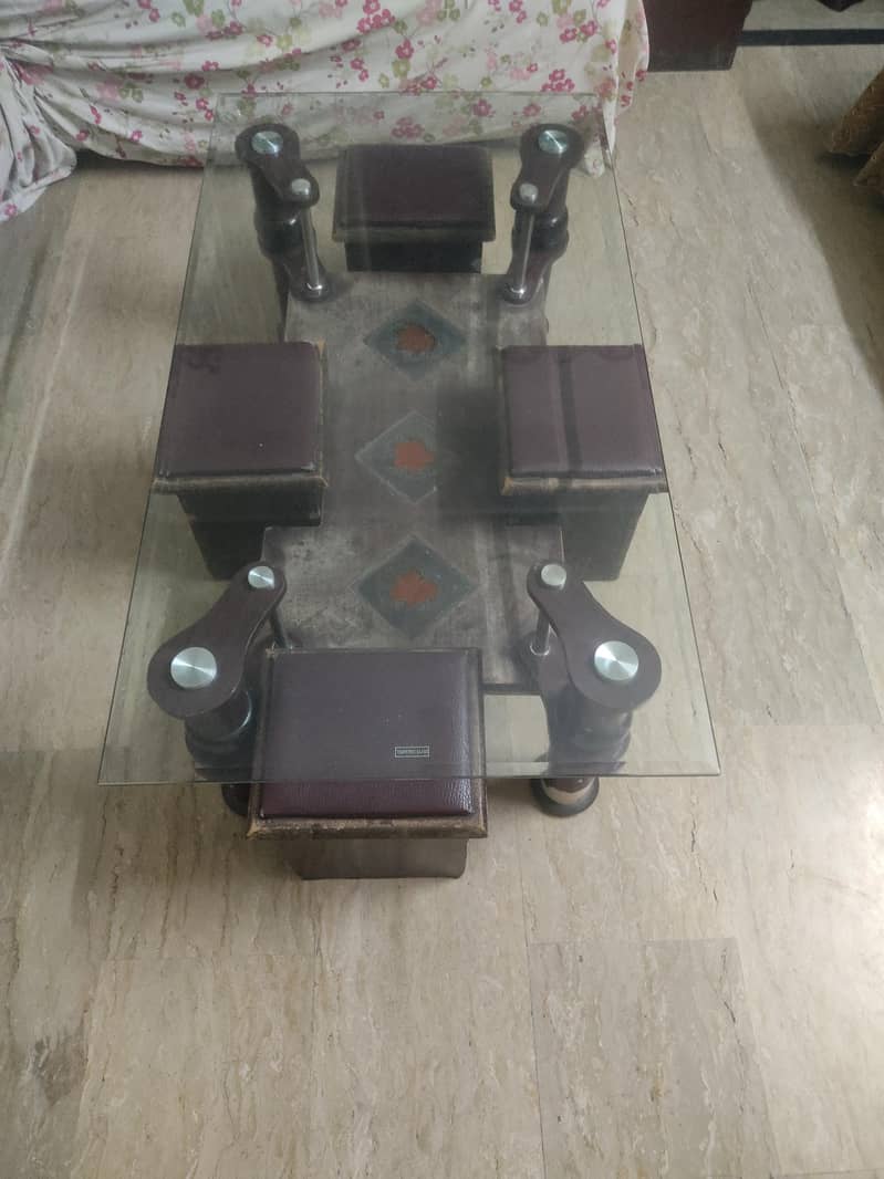 Sofa set with table 3