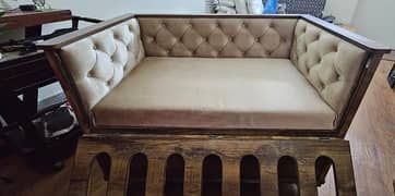 SOFA SEAT + BABY  COT