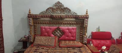 bed for sale with two sofa
