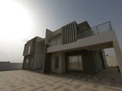 Brand New Gorgeous 2200 SQ YD 3 Side Corner 10Bedroom + 12 Bathroom Luxuary Bunglow For Sale IN Precinct-7 Bahria Town Karachi
