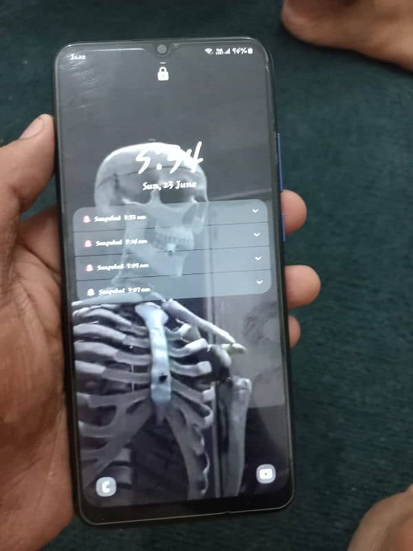 Samsung a03 all OK not a single issue box available 3