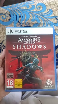 assassins creed shadows(PS5 GAMES)