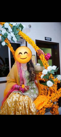 mehendi dress