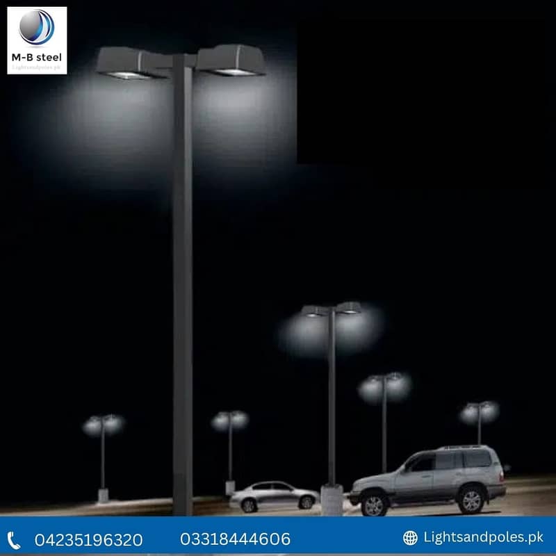 Stadium Poles ,Flag Poles , Steel Poles CCtv poles & WAPDA Towers 18