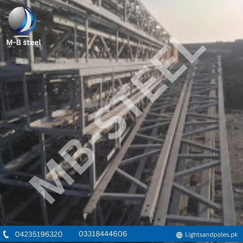 Stadium Poles ,Flag Poles , Steel Poles CCtv poles & WAPDA Towers 19