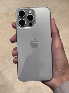 Iphone 15 Pro Max Natural Titanium | Non PTA jv | 256gb