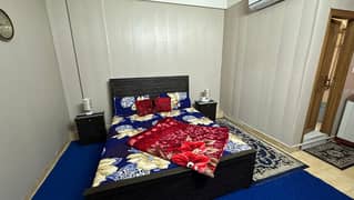 Daily basis 1bed ROM full furnished apartments safe and scour 100%coupe allow