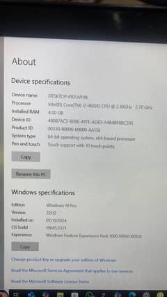 Dell i7 4th generation