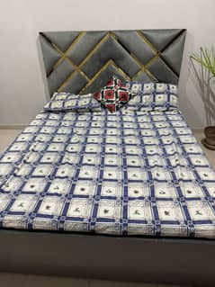 double bedwith mattress for sale in good condition
