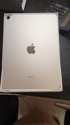 iPad air M2 11 inch 256 GB starlight just open box