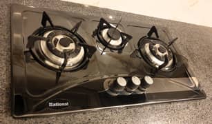 Triple Burner Stainless Steel Body Stove