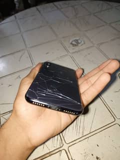 Iphonex model 64 gb jv back broken battery health 79