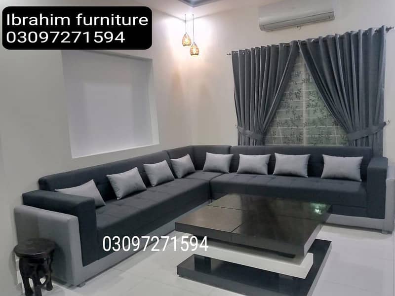 7.5 seater sofa set/sofa set/L shape sofa/L shape sofa/corner sofa 0