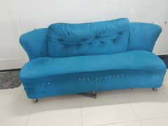 blue sofa