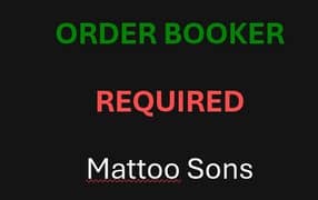 FMCG Order Booker