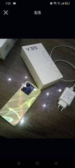 Vivo Y35 8/128 GB full new condition